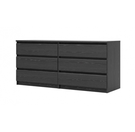 Komoda SIMPLICITY 296, Woodgrain black Komoda SIMPLICITY 296, Woodgrain black