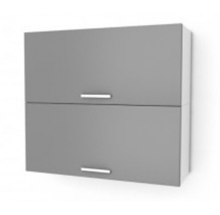 Kuchynská horná skrinka NATANYA KL902D, Biely lesk