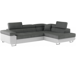 Rohová sedacia súprava ANTON, Sawana 21 / Soft 17 Pravá