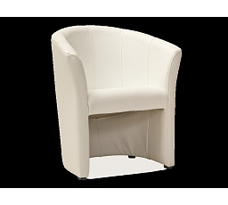 Kreslo TM-1, Krémová ekokoža EK-0/Wenge