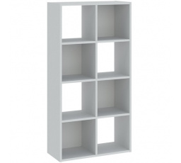 Regál CATCHY 8P, Biela