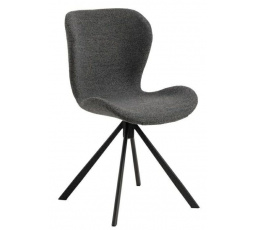 Otočná stolička Batilda antracitová Monza 130