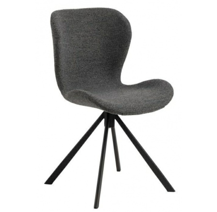 Otočná stolička Batilda antracitová Monza 130