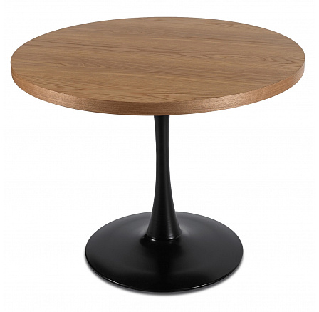 Stôl LINO 100 cm Dub Zlatý/Čierny