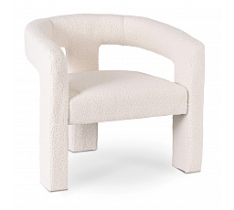 Kreslo LILLE Krémové Boucle