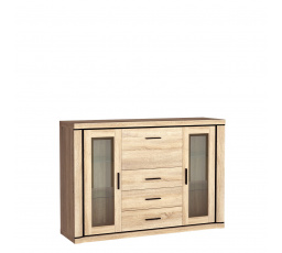 Vitrína DALLAS D7 Oak sonoma