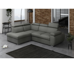 Rohová sedacia súprava Bodie IV ľavá sivá