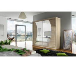 Šatní skriňa BERGER IX, Dub sonoma