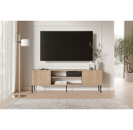 TV komoda DOMI 180 2D, dub Cremona