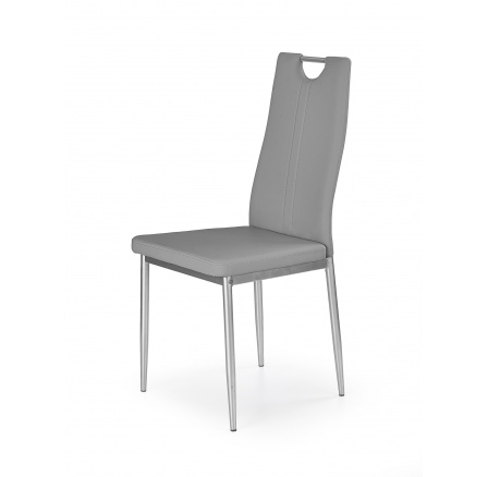 Jedálenská stolička K202, sivá