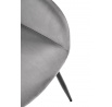 Jedálenská stolička K480, Sivá/Čierna