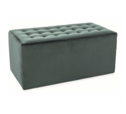 Taburet POUFFE LORI 2 VELVET GREEN BLUVEL 78