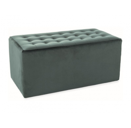 Taburet POUFFE LORI 2 VELVET GREEN BLUVEL 78 Taburet POUFFE LORI 2 VELVET GREEN BLUVEL 78