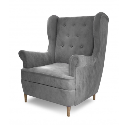 Kreslo AROS 1F, Poťah: Monolit 84