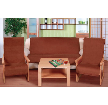 Prehoz na sedaciu súpravu Micro 3+1+1 hnedá