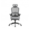 Kancelárska ergonomická herná stolička V Light sivá