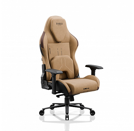 Herné látkové kreslo hnedé, bežná veľkosť: Diablo X.One Prime Camel Brown Herné látkové kreslo hnedé, bežná veľkosť: Diablo X.One Prime Camel Brown