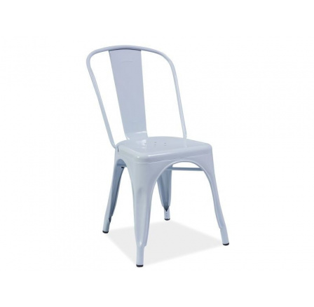 Jedálenská stolička LOFT, biela