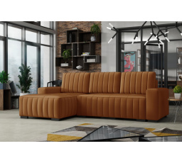 Rohová sedacia súprava Hakim L - manila31/oranžová