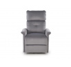 Elektricky polohovateľné a masážne kreslo SEMIR 2, Sivý Bluvel 14