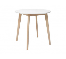 Stôl KEITA STO biely/dub sonoma