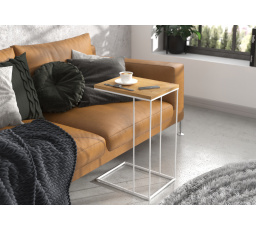 Pomocný stolík DRU Biela+Artisan