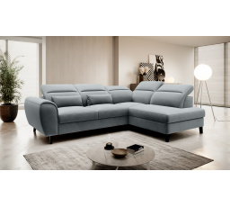 Rohová sedacia súprava NOBLE, Velvetmat 4 Pravá