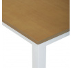 Jídelní set s 4 židlemi, 120x75x75cm, dýha, dub, VESPA OAK