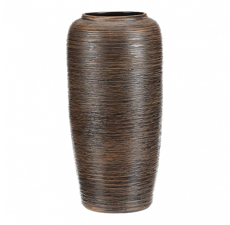 Váza keramická - vysoká 40 cm, hnědá Váza keramická - vysoká 40 cm, hnědá