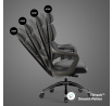 Kancelárske ergonomické herné kreslo Modular Karbon čierna