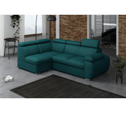 Rohová sedacia súprava Bodie VII ľavá tyrkysová