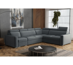 Sedacia súprava Petrit V pravá Paros tmavo sivá