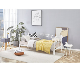 Posteľ s výsuvným lôžkom ARIZA, Biela