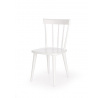 Jedálenská stolička BARKLEY, biela