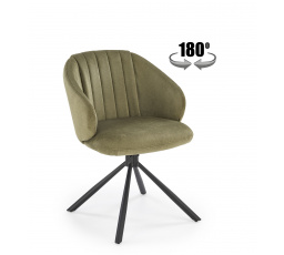 Jedálenská otočná stolička K533, Olivová/Čierna
