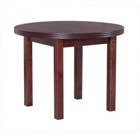 PENELOPE 1 (POLI 1) - rozkladací jedálenský stôl, dubová dyha - WOOD "DRE" (K150-Z)