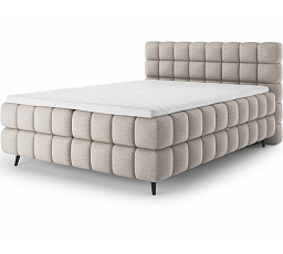 Čalúnená posteľ - boxspring SABENO 180x200, Royal 18