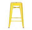 Barová stolička Paris 66 cm žltá inšpirovaná Tolix