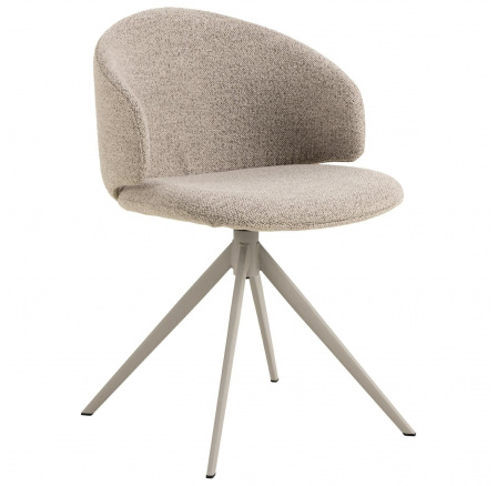 Stolička Ella béžová Monza 60 béžový podstavec