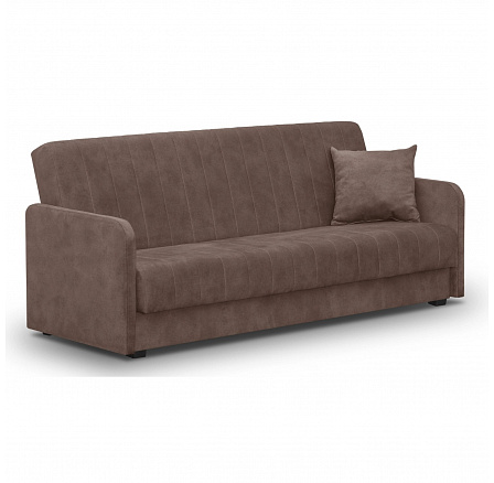 Rozkladacia pohovka PORTO Hnedá Zamatová