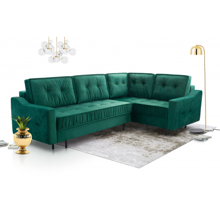 Rohová sedacia súprava AKITA, Monolith 37, Pravá