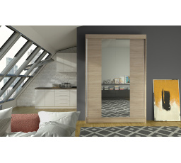 Šatní skriňa LINORA II 120, Dub sonoma