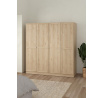 Šatní skriňa BIRGER 053, Jackson hickory