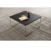 Stolík na kávu Roni Zlatý+Čierny