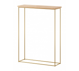 Konzola Sili Zlatý+Dub Lancelot