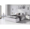Posteľ HILTON bez matraca, 180x200 cm, Biela