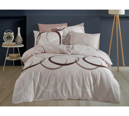 Obliečky bavlna 140x200, 70x90cm Toronto béžový nitkový gombík