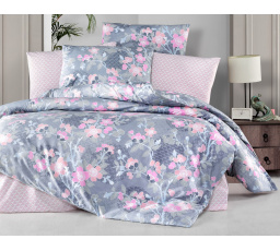Obliečky francúzske krep 240x220, 70x90 Sarah pink