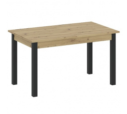 Jedálenský stôl NEO 120, Dub Artisan/Čierna