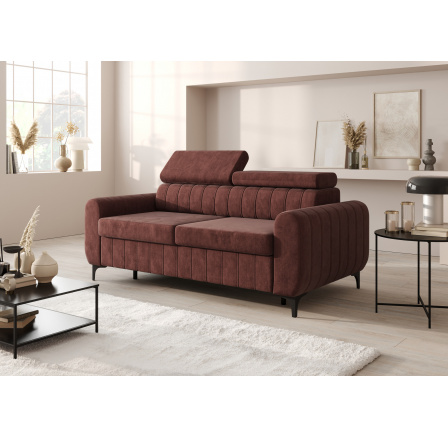 Sofa ZOYA 180 cm s talianskym rámom - Odtiene staroružovej